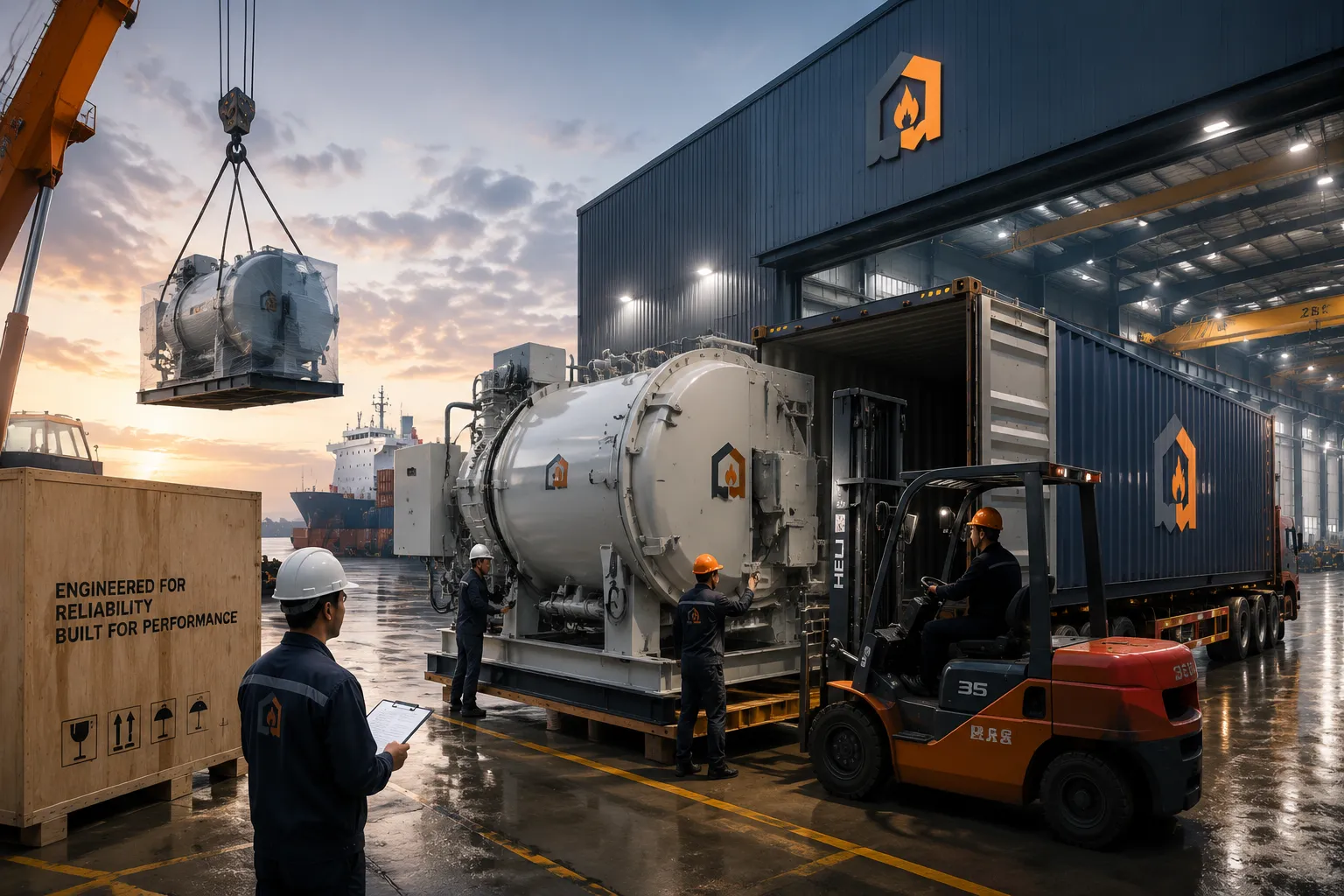 Haitem Furnace global equipment fulfillment and operational deployment