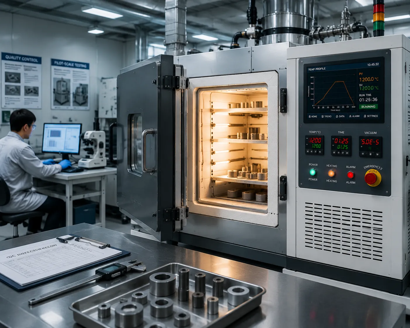Industrial Quality Control Material Testing Furnace
