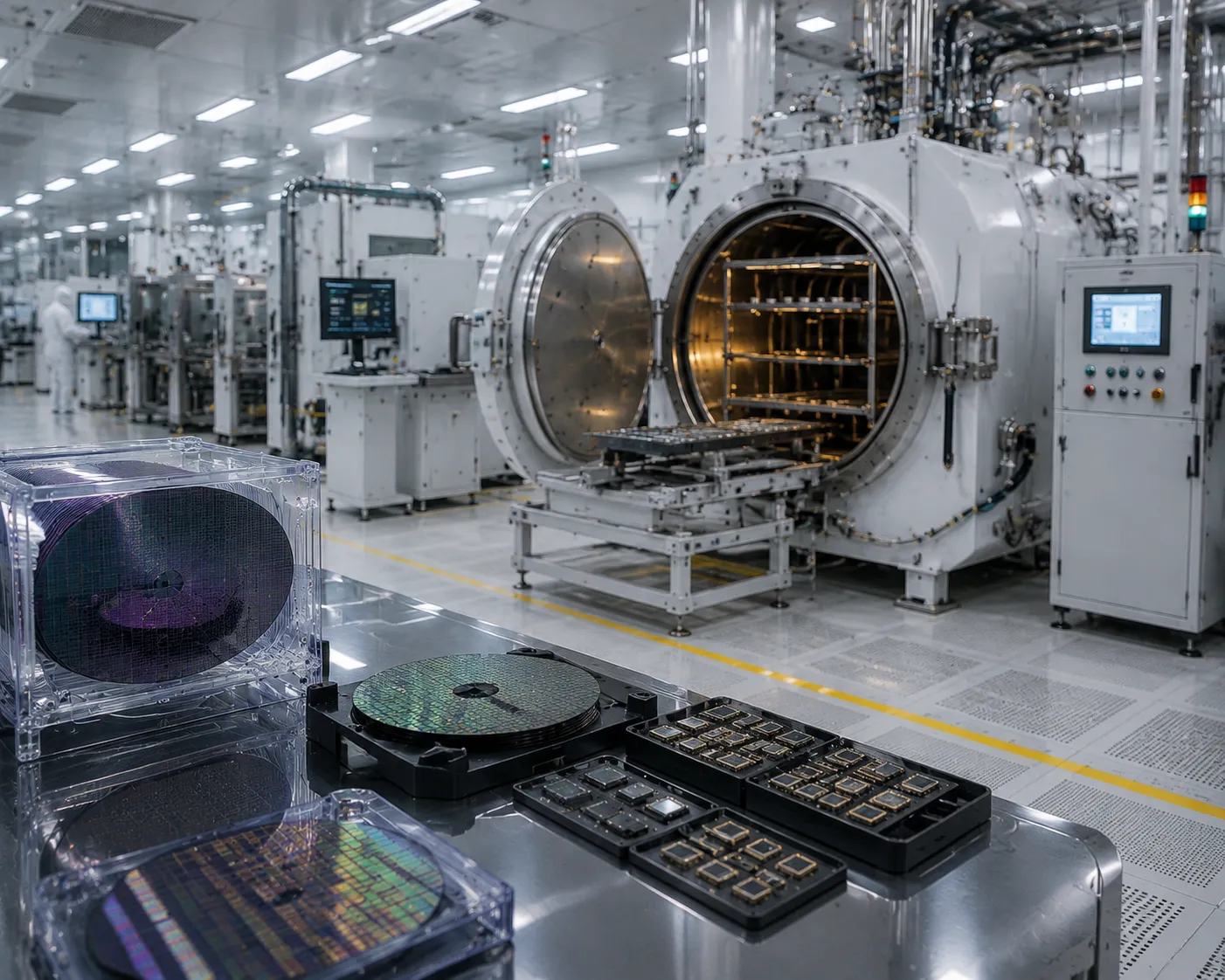 Semiconductor ultra-high-purity vacuum annealing system