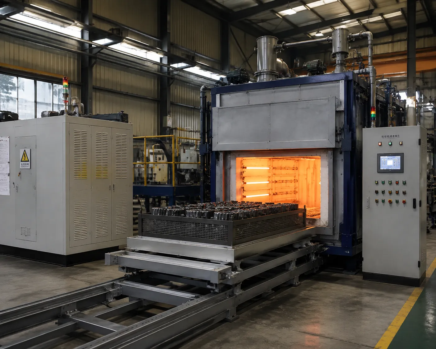 Haitem Industrial Tempering Furnace System Setup