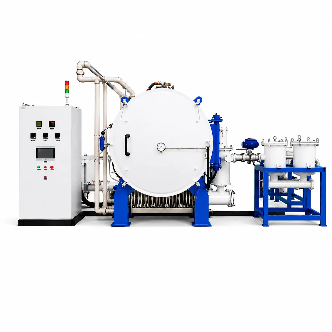 Industrial sintering furnace for powder metallurgy