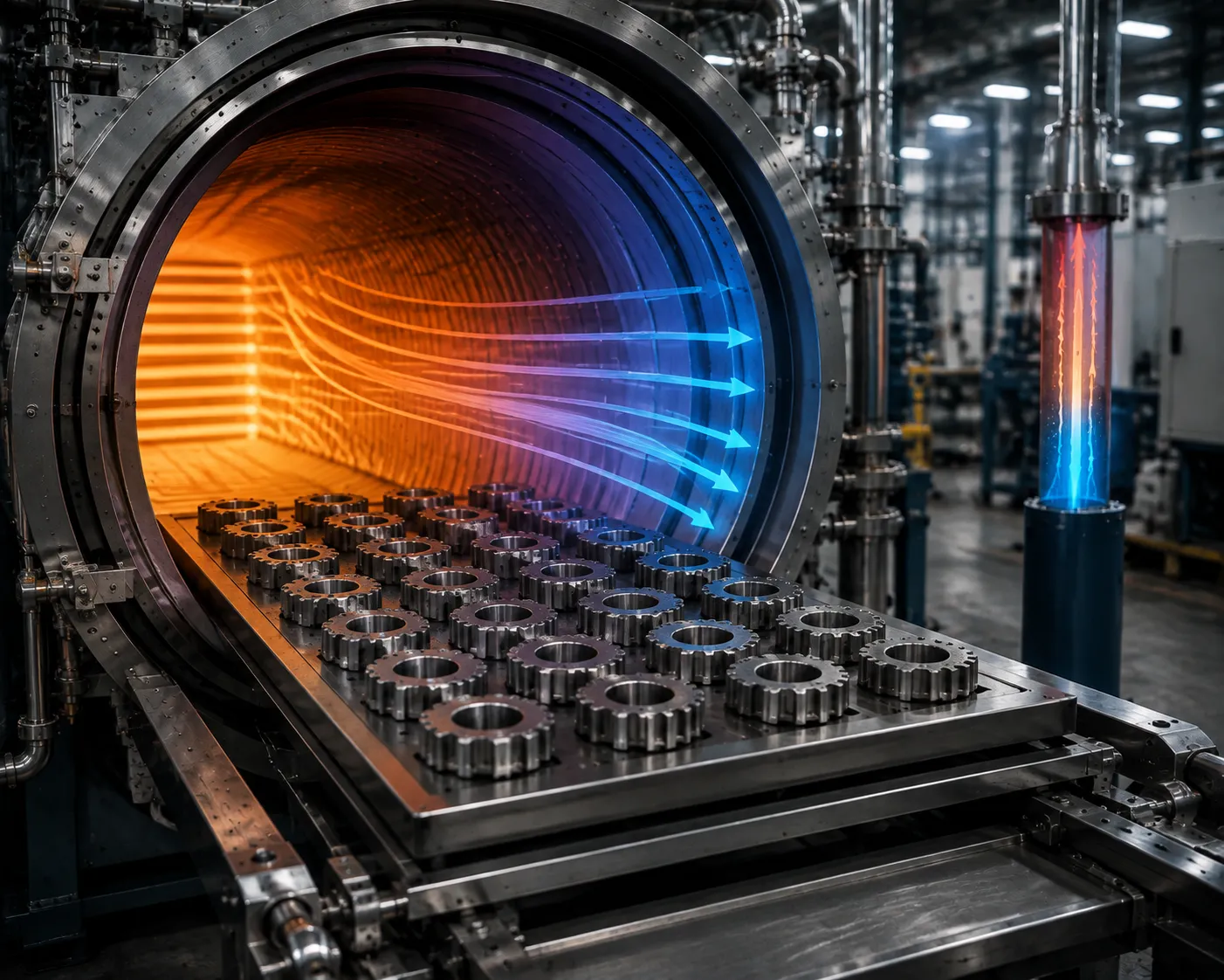 Controlled Cooling Atmosphere Sintering Process