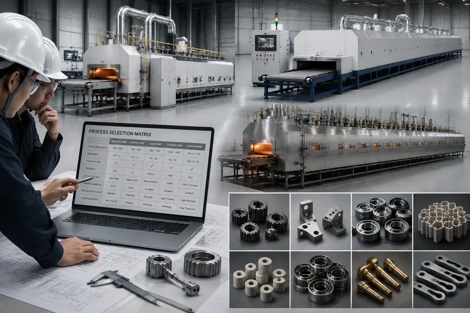 Haitem Furnace Continuous Sintering Equipment Application Engineering