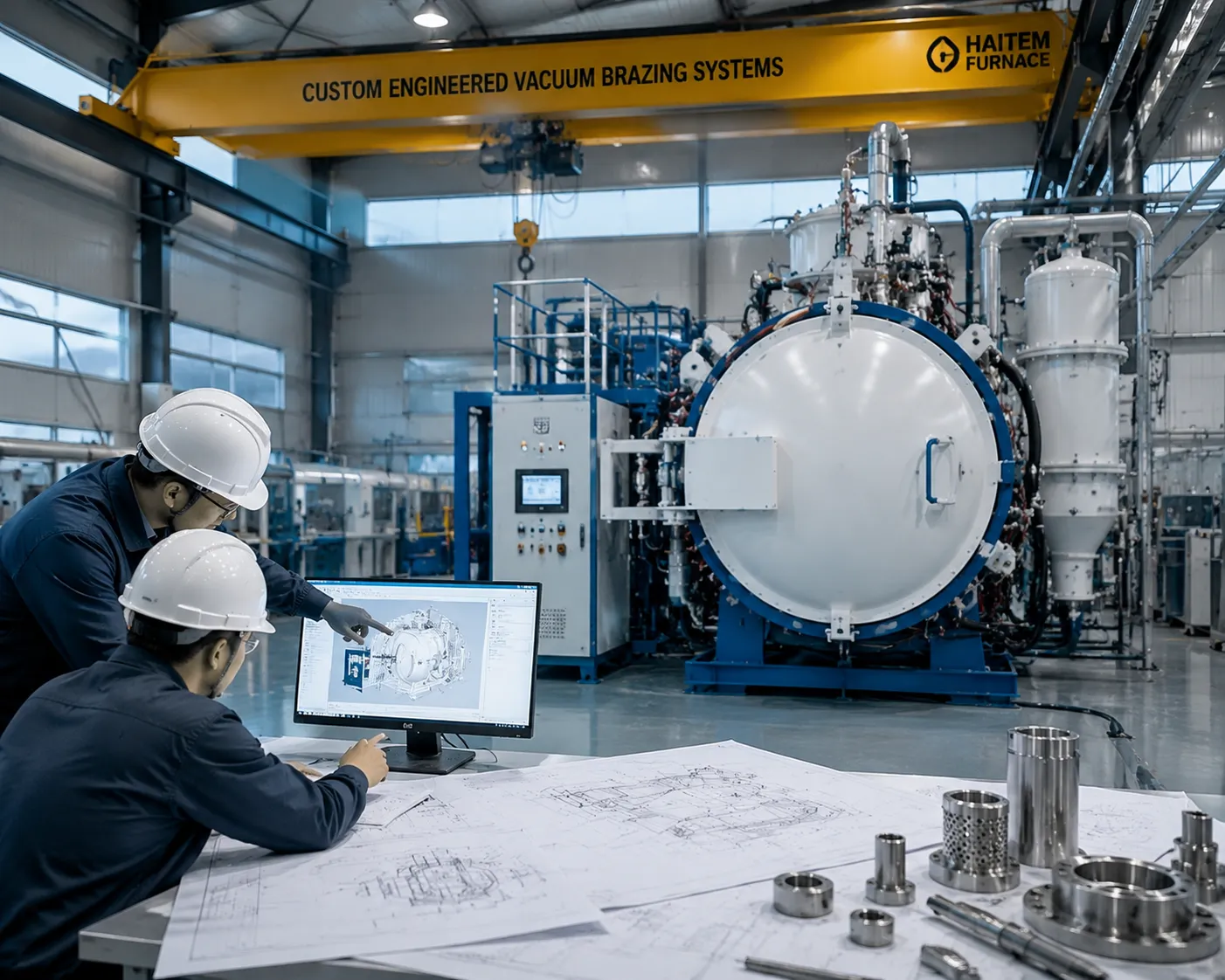 Haitem Vacuum Brazing Furnace Industrial Applications Showcase