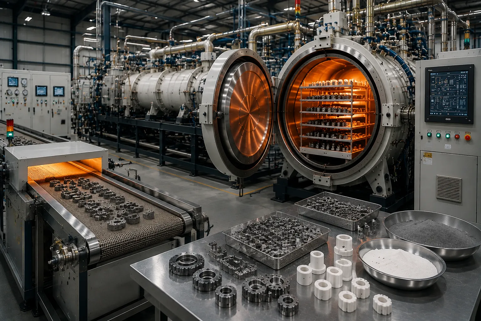 High Temperature Sintering Furnace for Powder Metallurgy