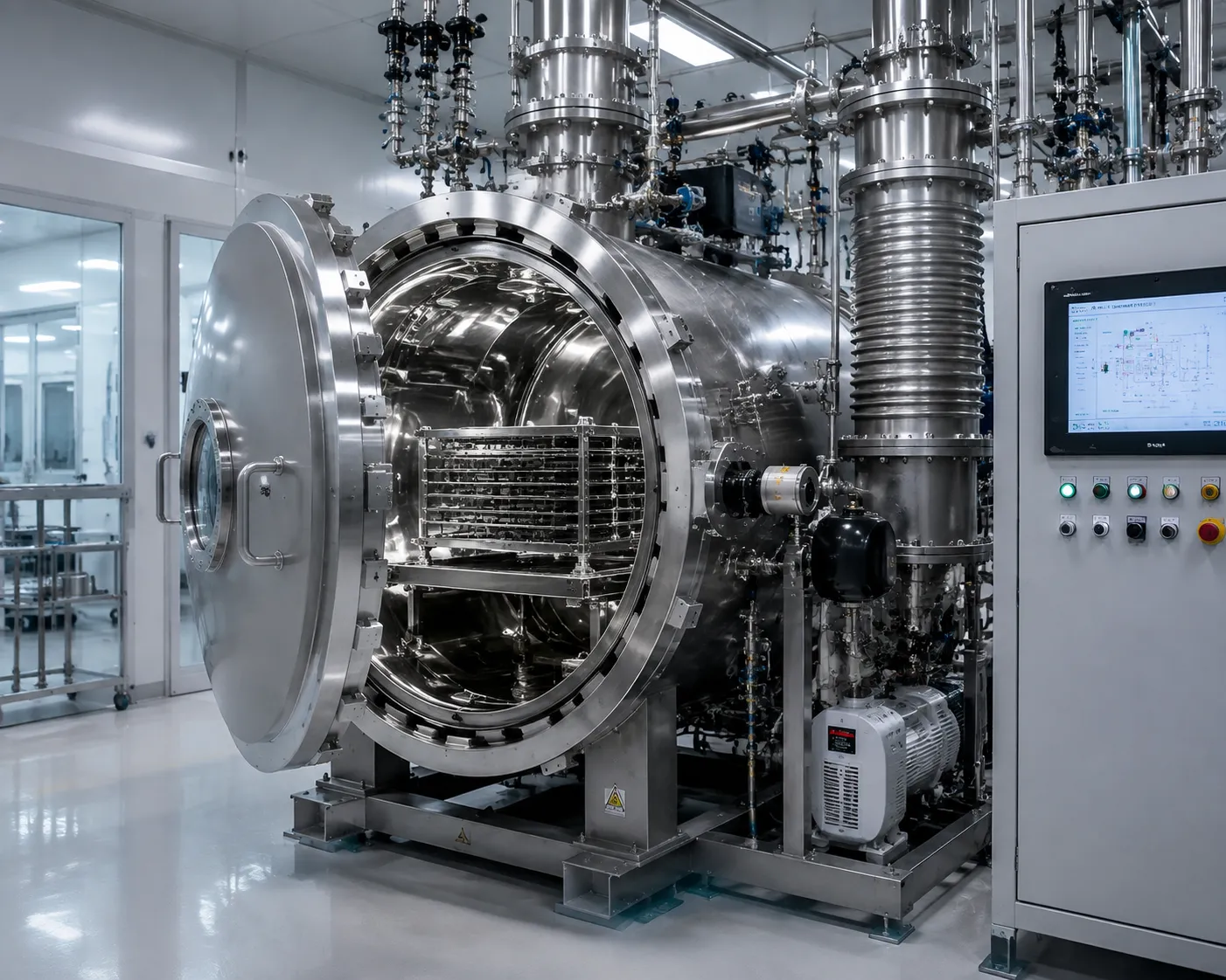 Haitem ultra-clean vacuum chamber cross section engineering design