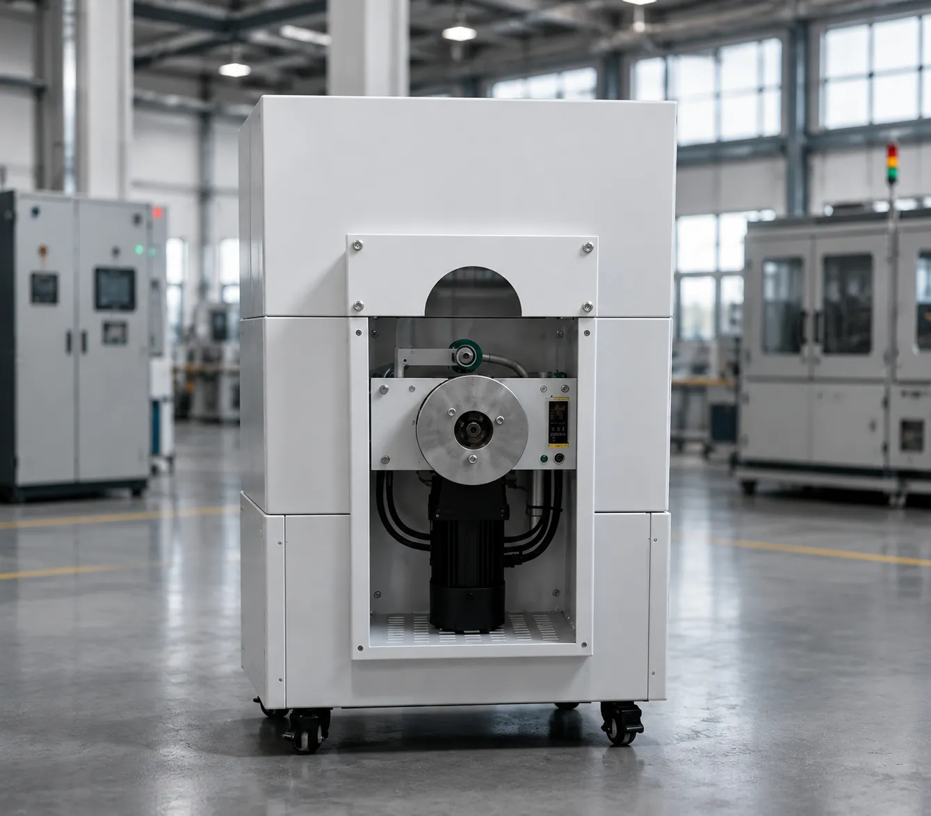 Atmosphere tube furnace engineered for semiconductor gas sintering