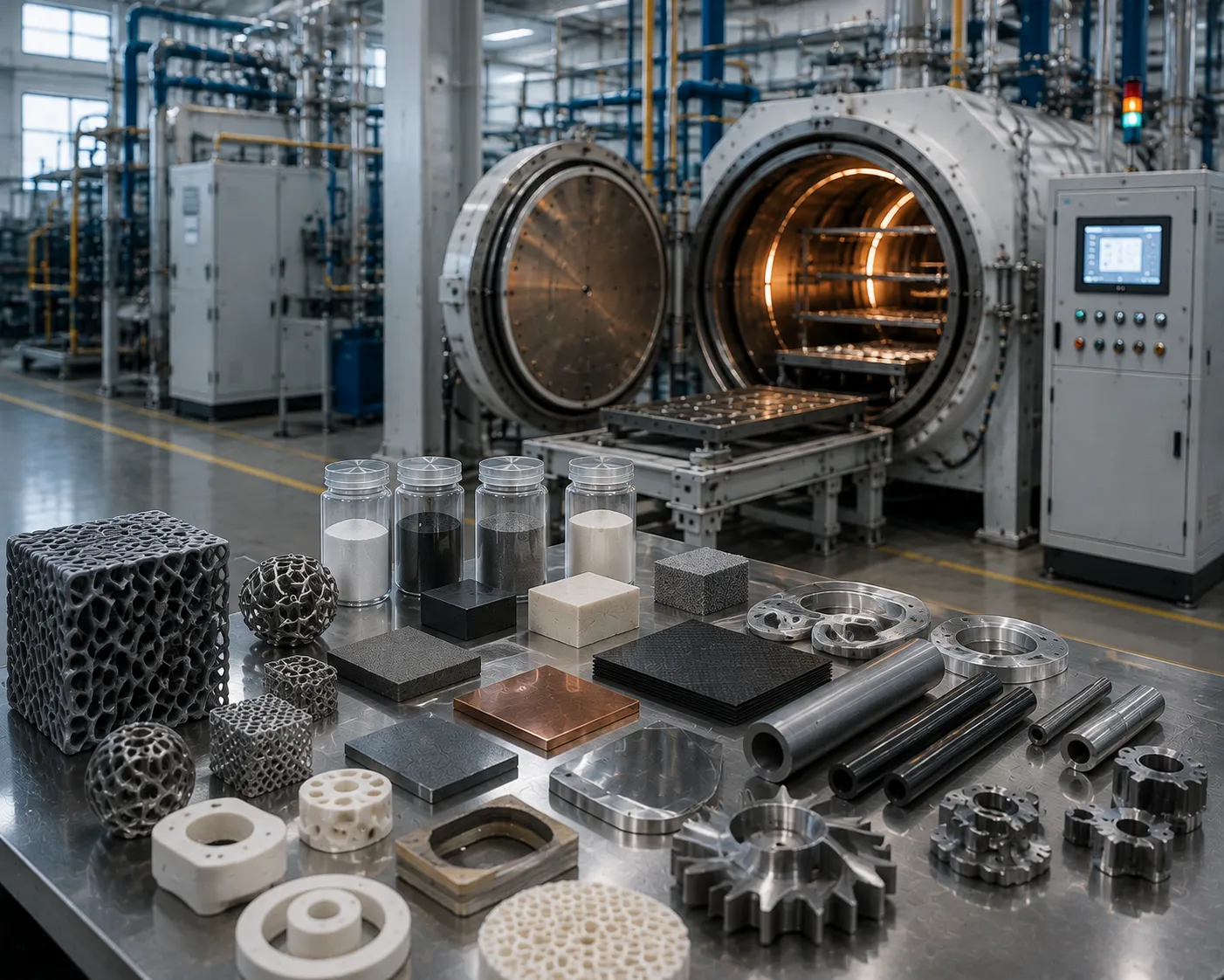 Aerospace alloy stress relief thermal processing furnace