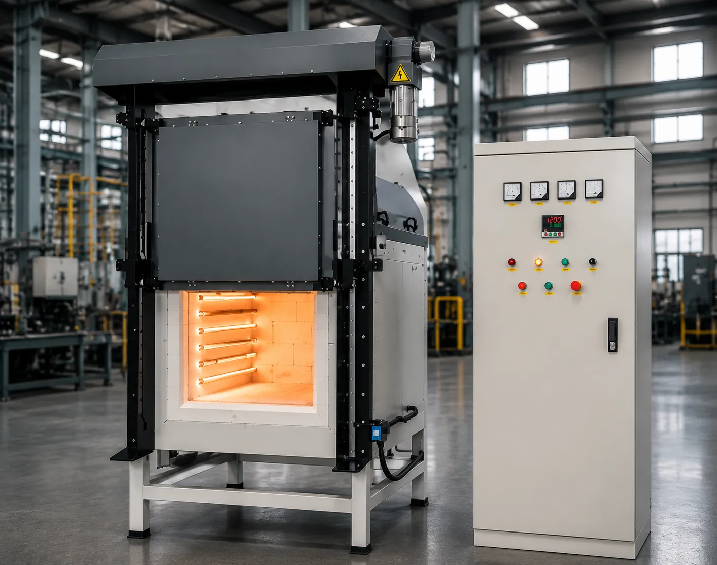 Box type batch hardening furnace for toolroom and custom heat treating