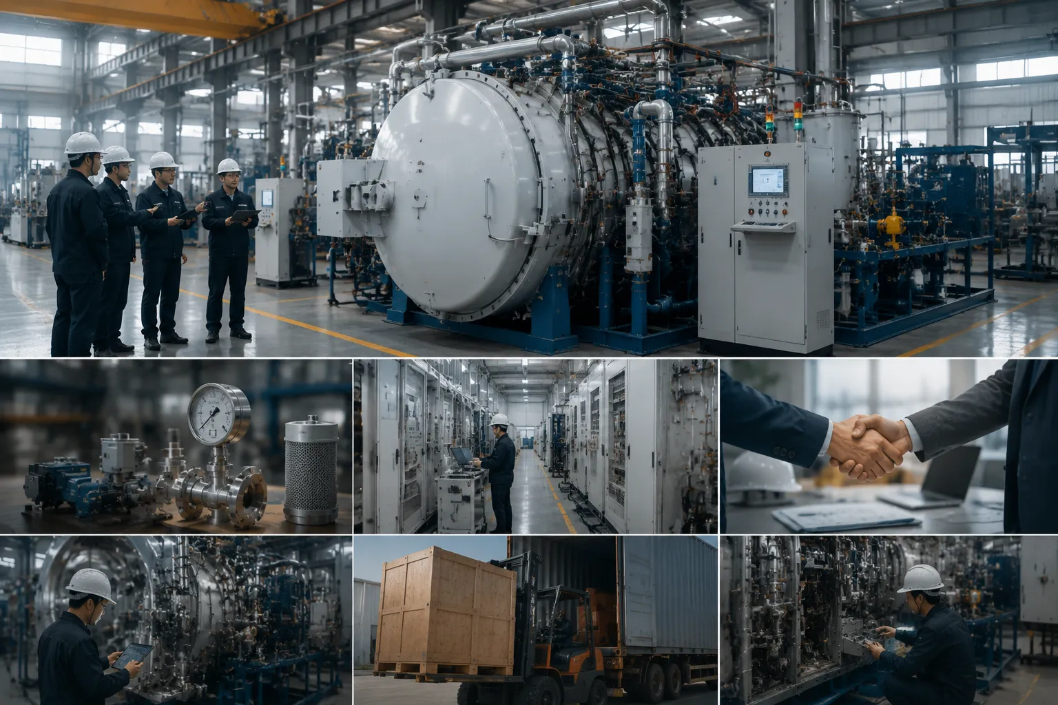 Haitem Furnace industrial manufacturing quality inspection facility
