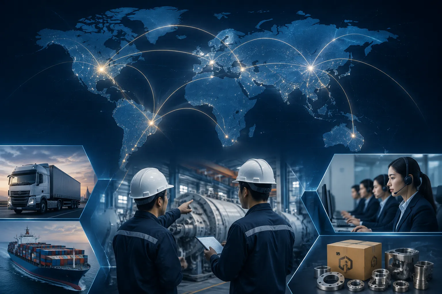 Haitem Furnace global logistics and industrial furnace installation service