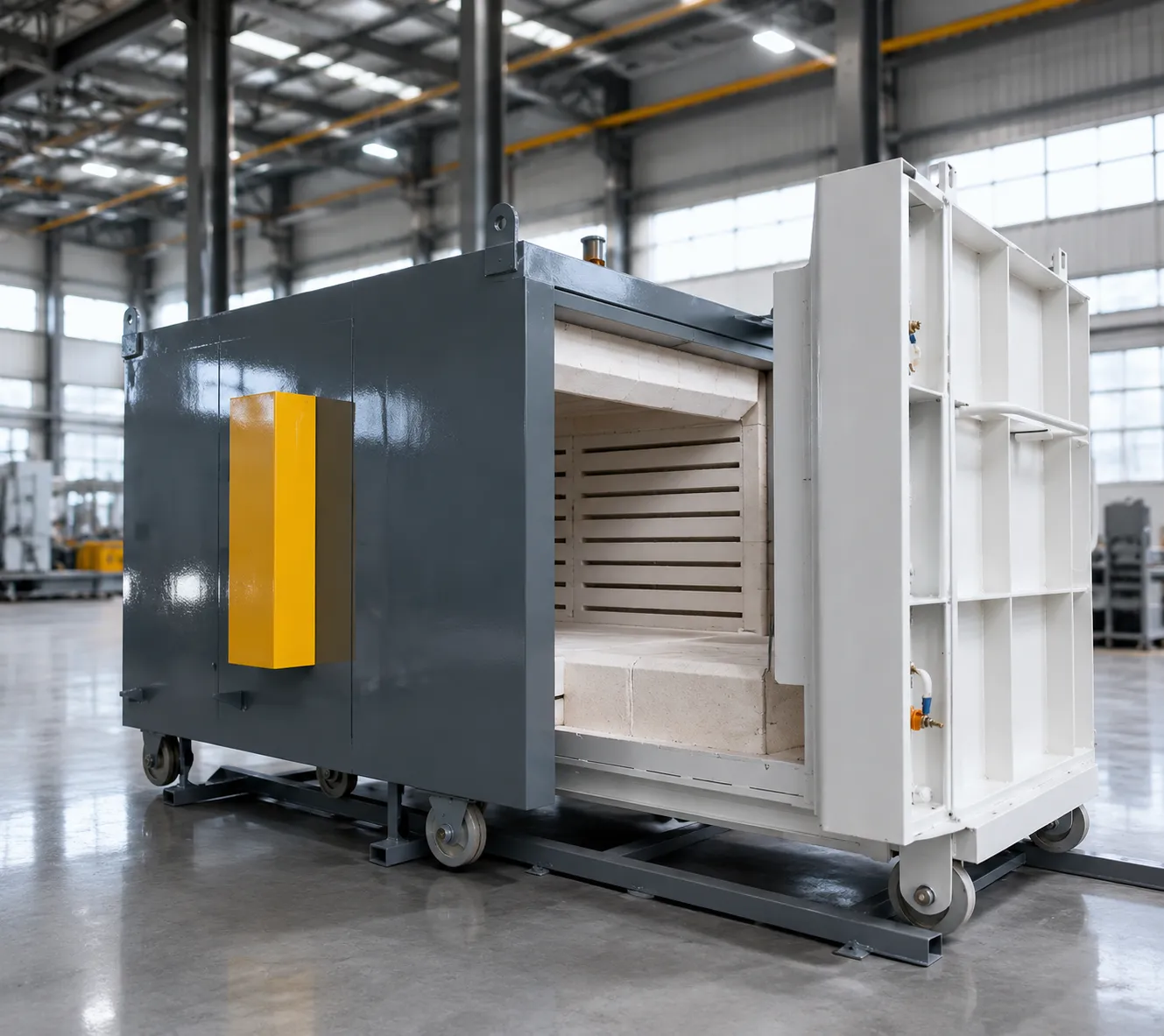 Roller hearth furnace project for heavy aerospace alloy continuous heat treatment
