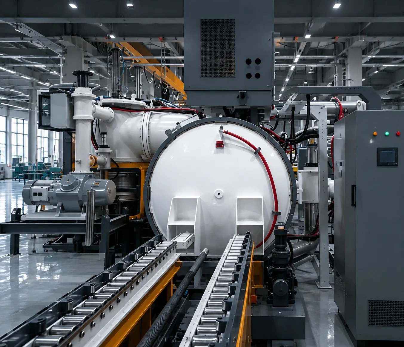 Haitem industrial atmosphere furnace system for powder metallurgy atmosphere sintering