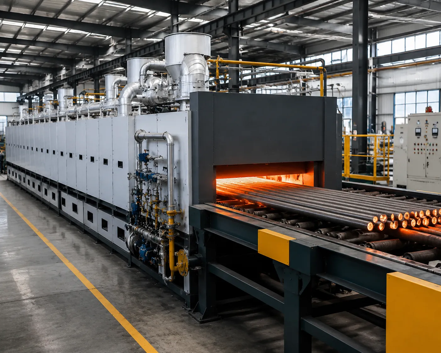 Steel Tube Bright Annealing Furnace Application