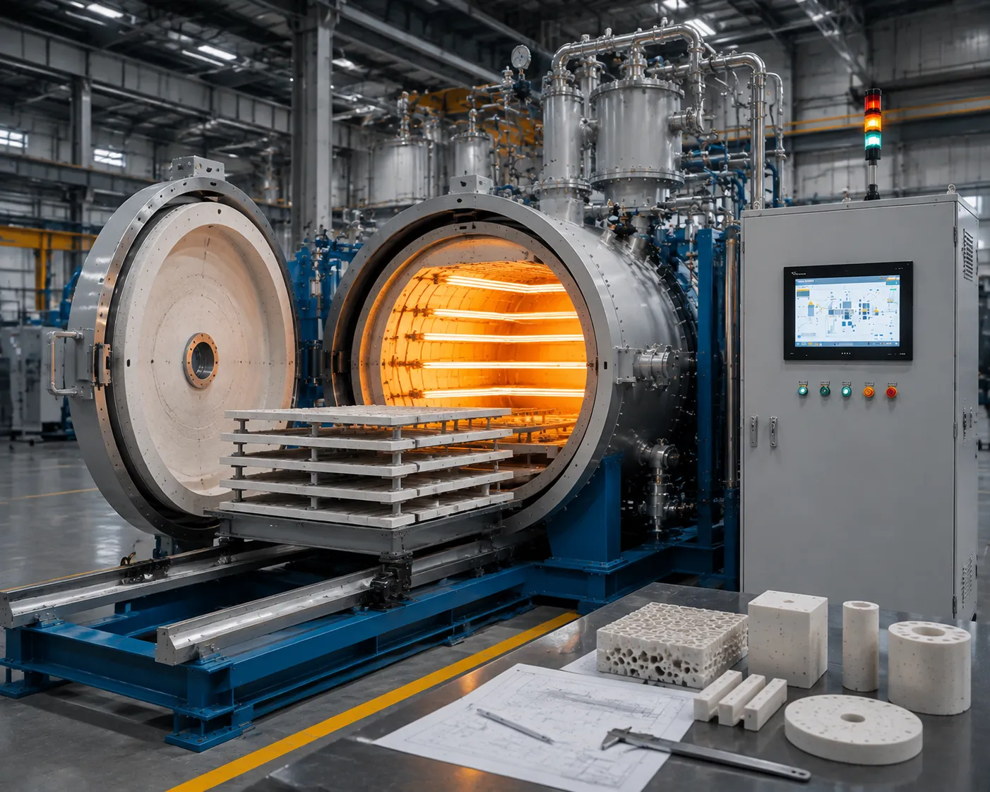 Haitem High Temperature Sintering Furnace Manufacturing and Quality Control