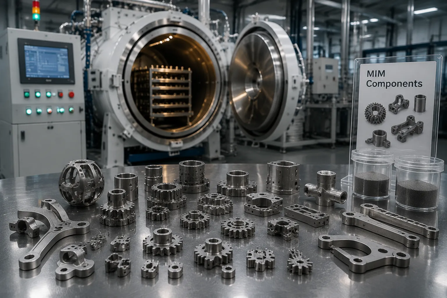 MIM Sintering Furnace for Mass Production of Small Metal Components