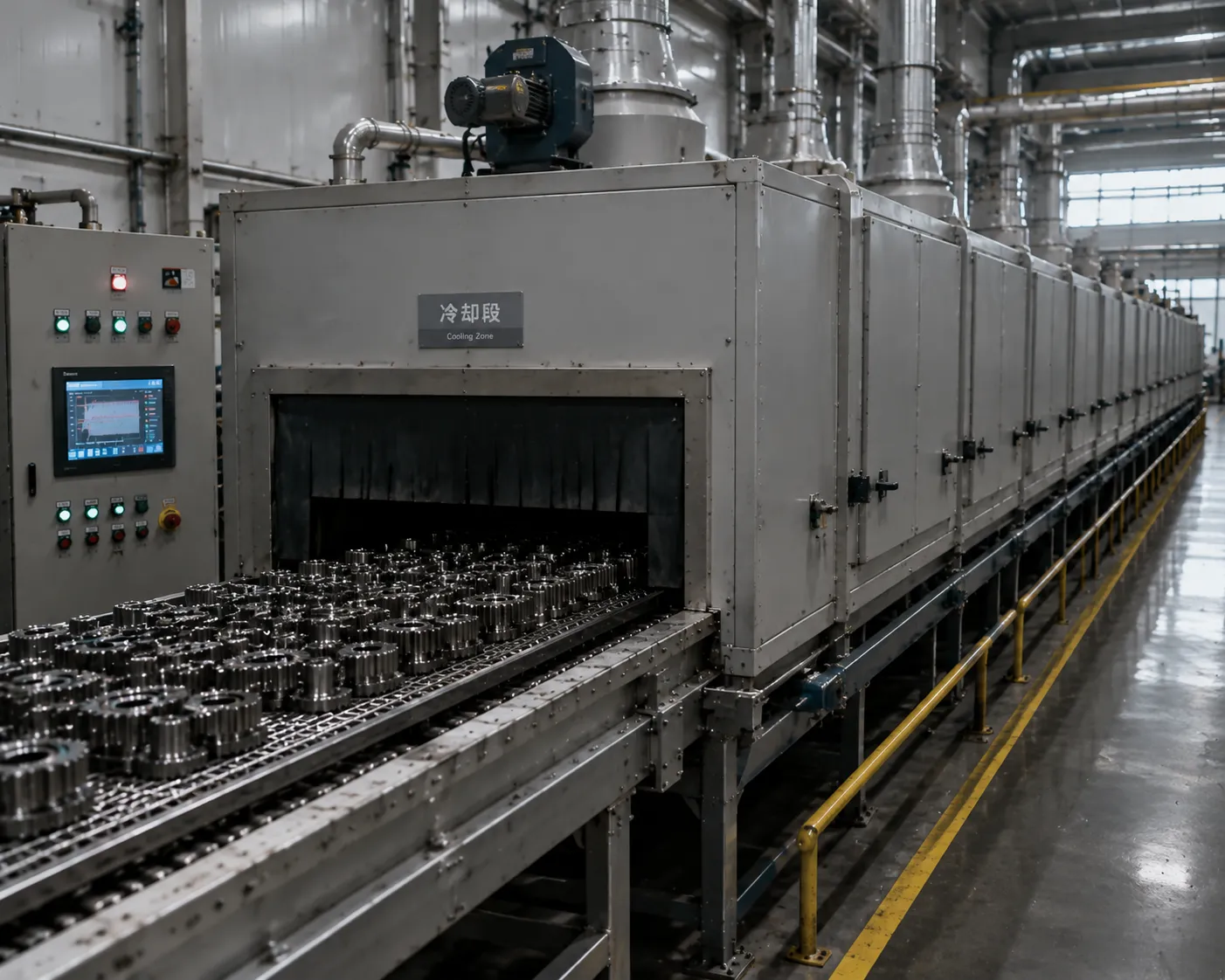 Rapid Gas Quenching Cooling System for MIM Parts