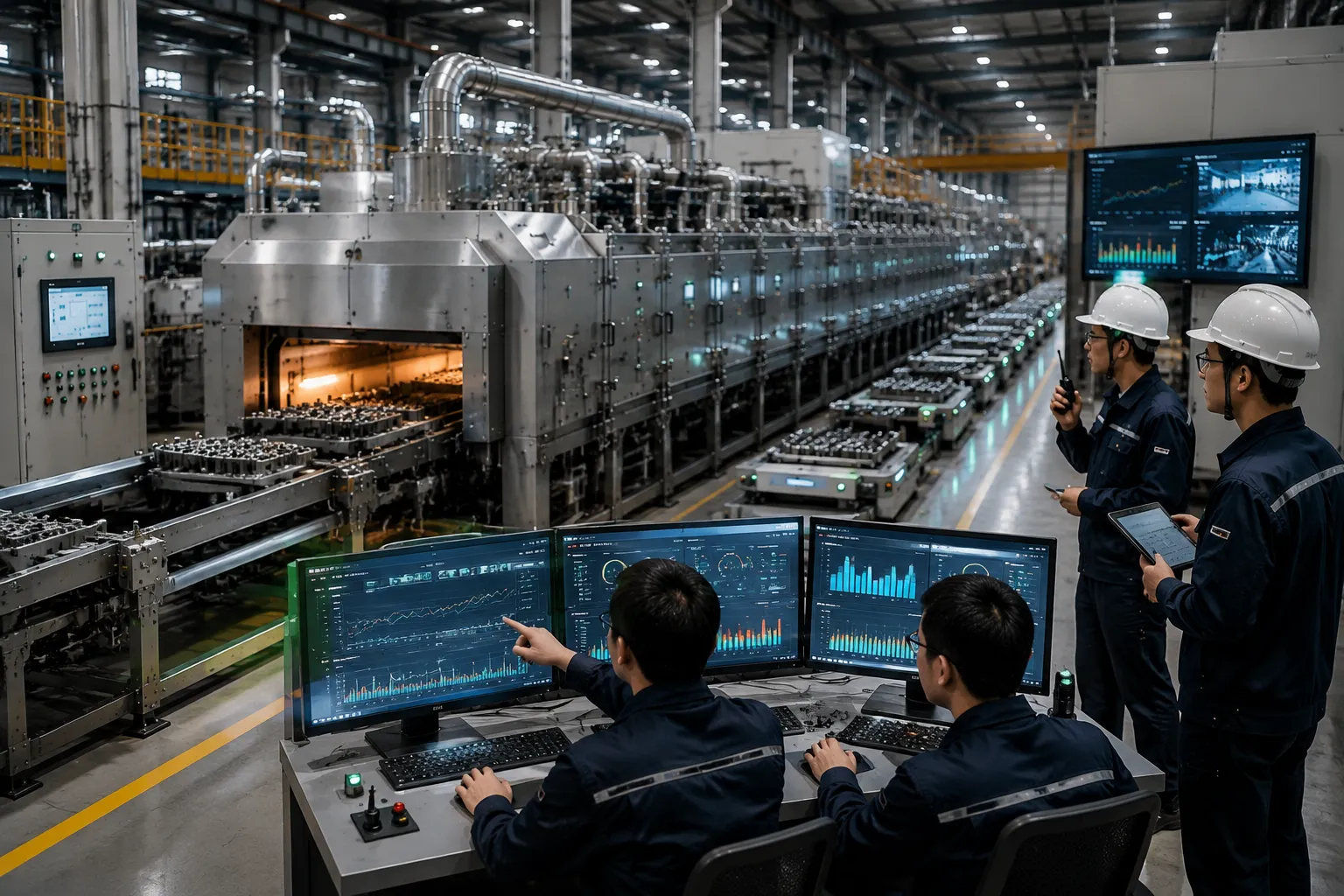 Haitem Turnkey Thermal Processing Line Integration Diagram