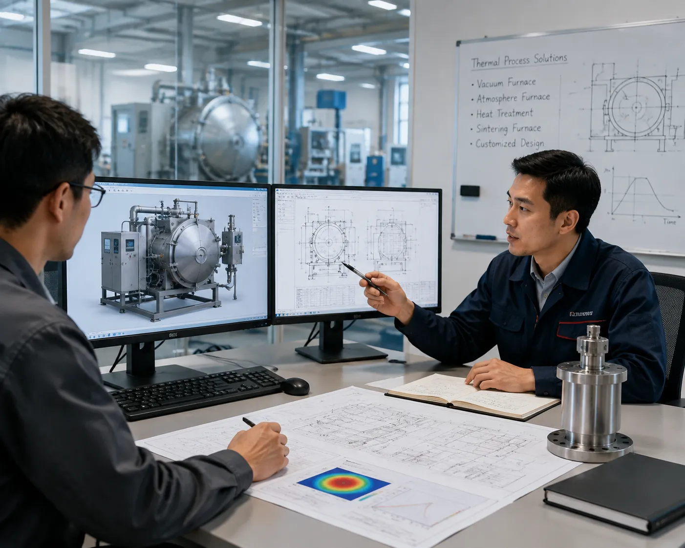 Haitem Controlled Atmosphere Furnace Model System Engineering