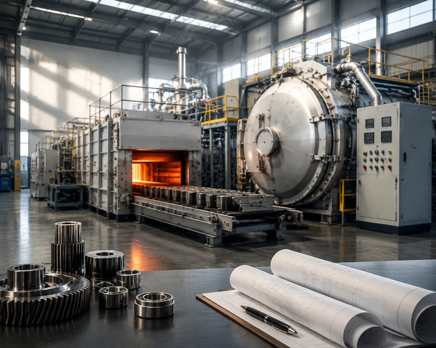 Engineering evaluation and heat treatment furnace comparison for industrial manufacturing