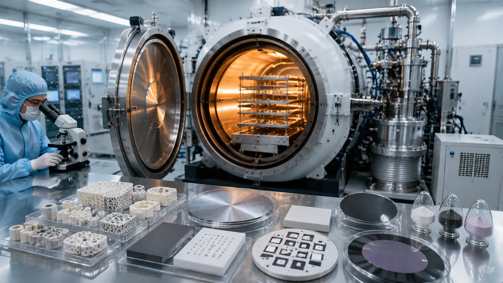 Advanced Ceramic Sintering Furnace for Semiconductor Applications