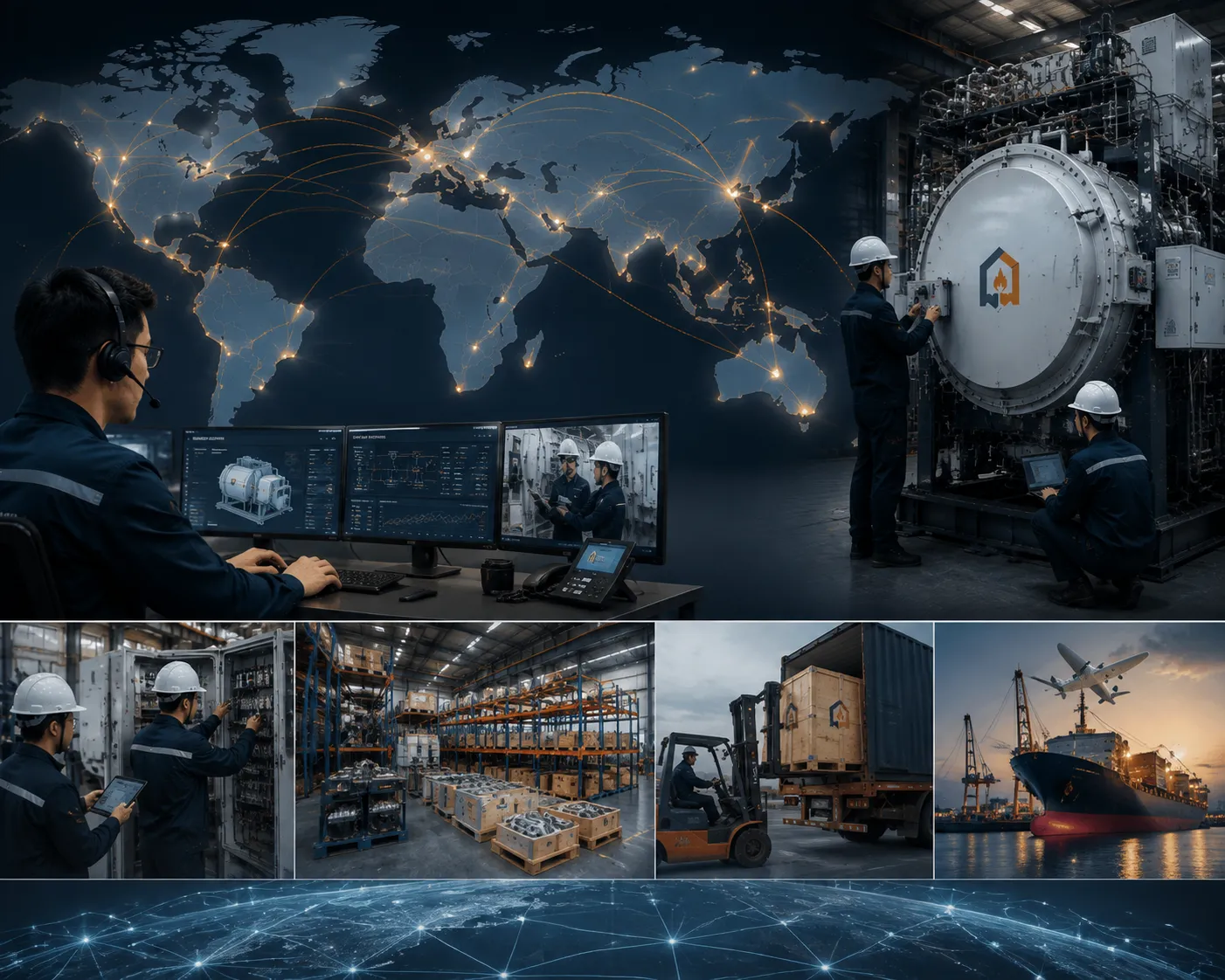 Haitem Furnace global technical support and international service engineering