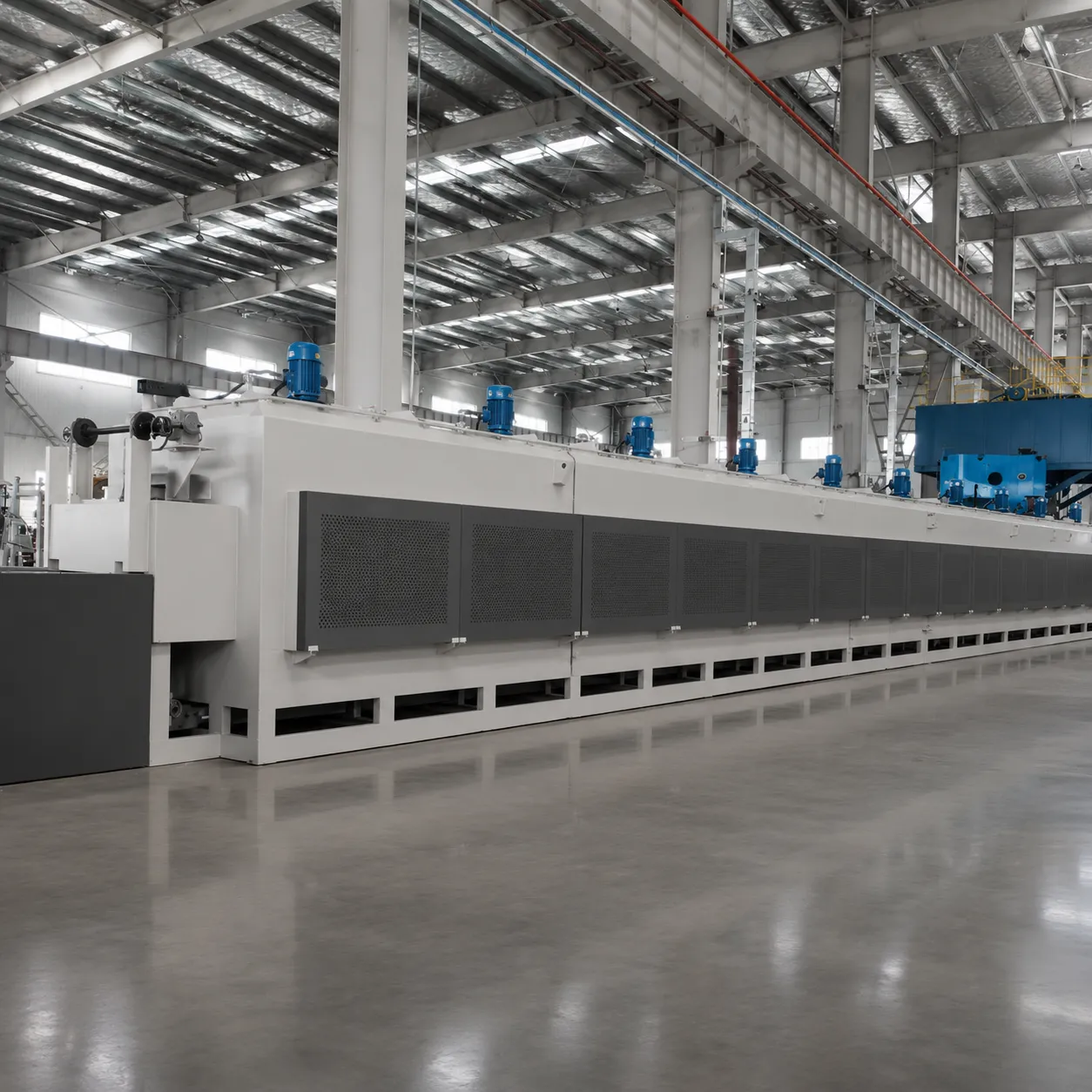Continuous Mesh-Belt Annealing Line by Haitem Furnace