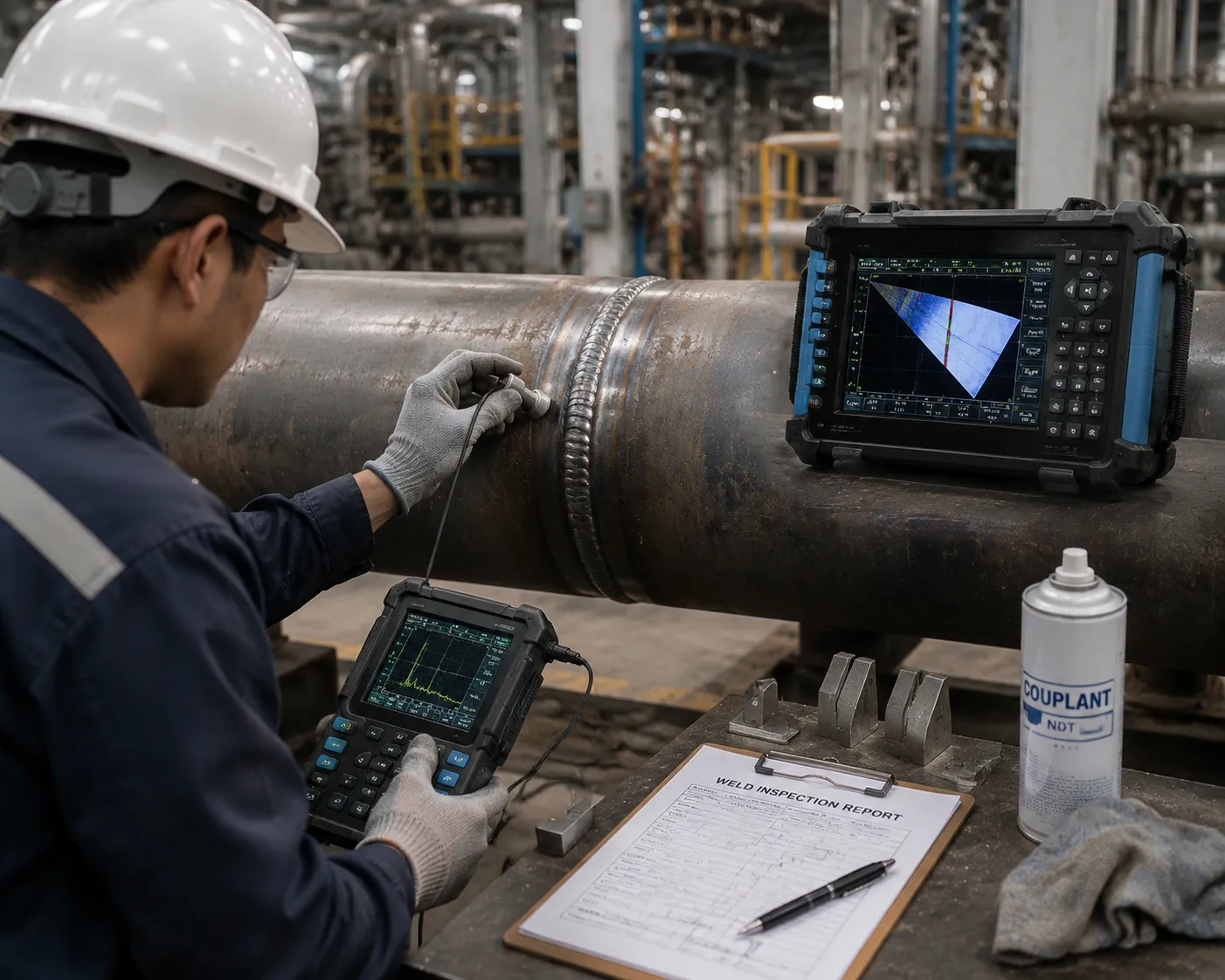 Non-Destructive Ultrasonic and Radiographic Weld Inspection Equipment