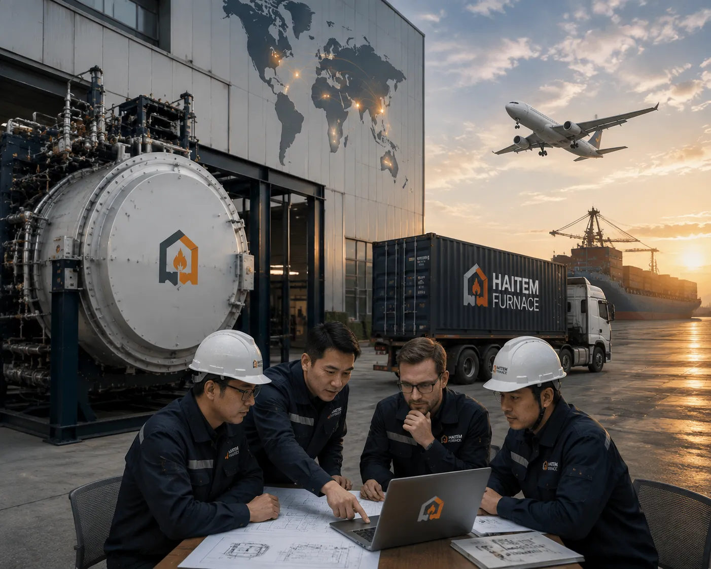 Haitem Furnace technical team providing global industrial furnace support and field commissioning