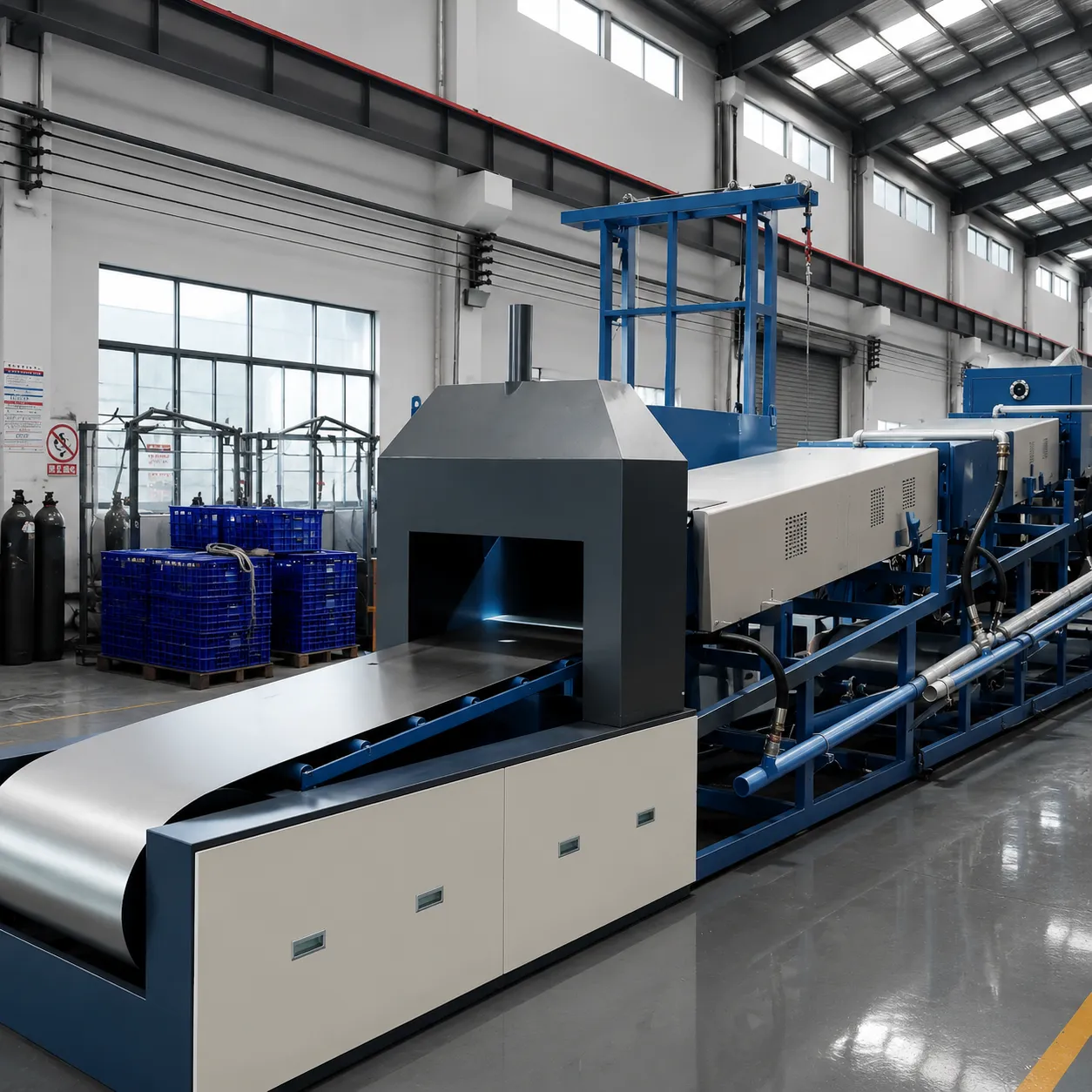 Haitem Furnace manufacturing facility and quality testing lab