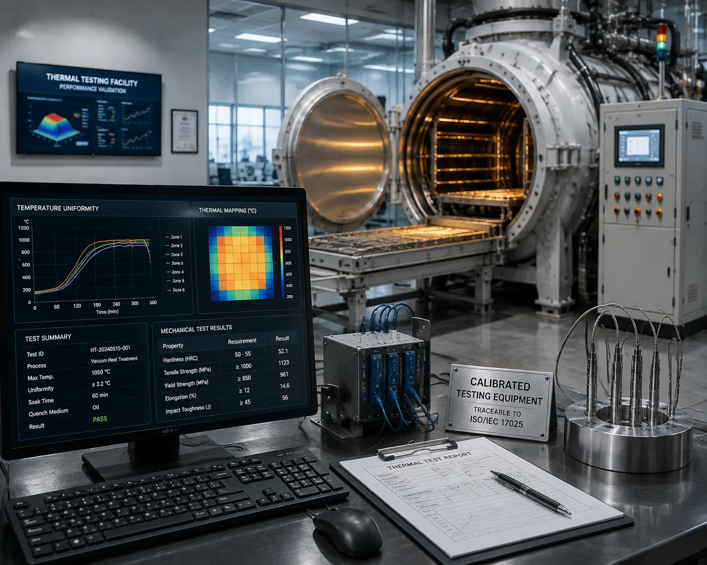 Haitem industrial heat treatment furnace engineering facility