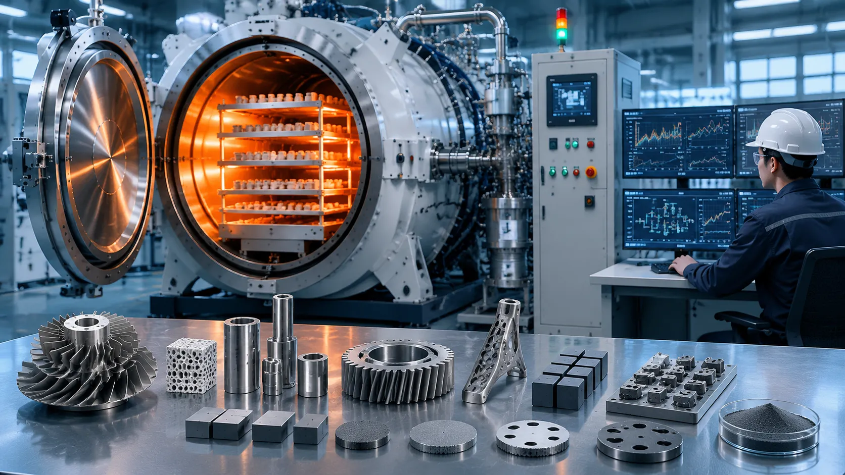 Vacuum Sintering Furnace Thermal Processing Chamber