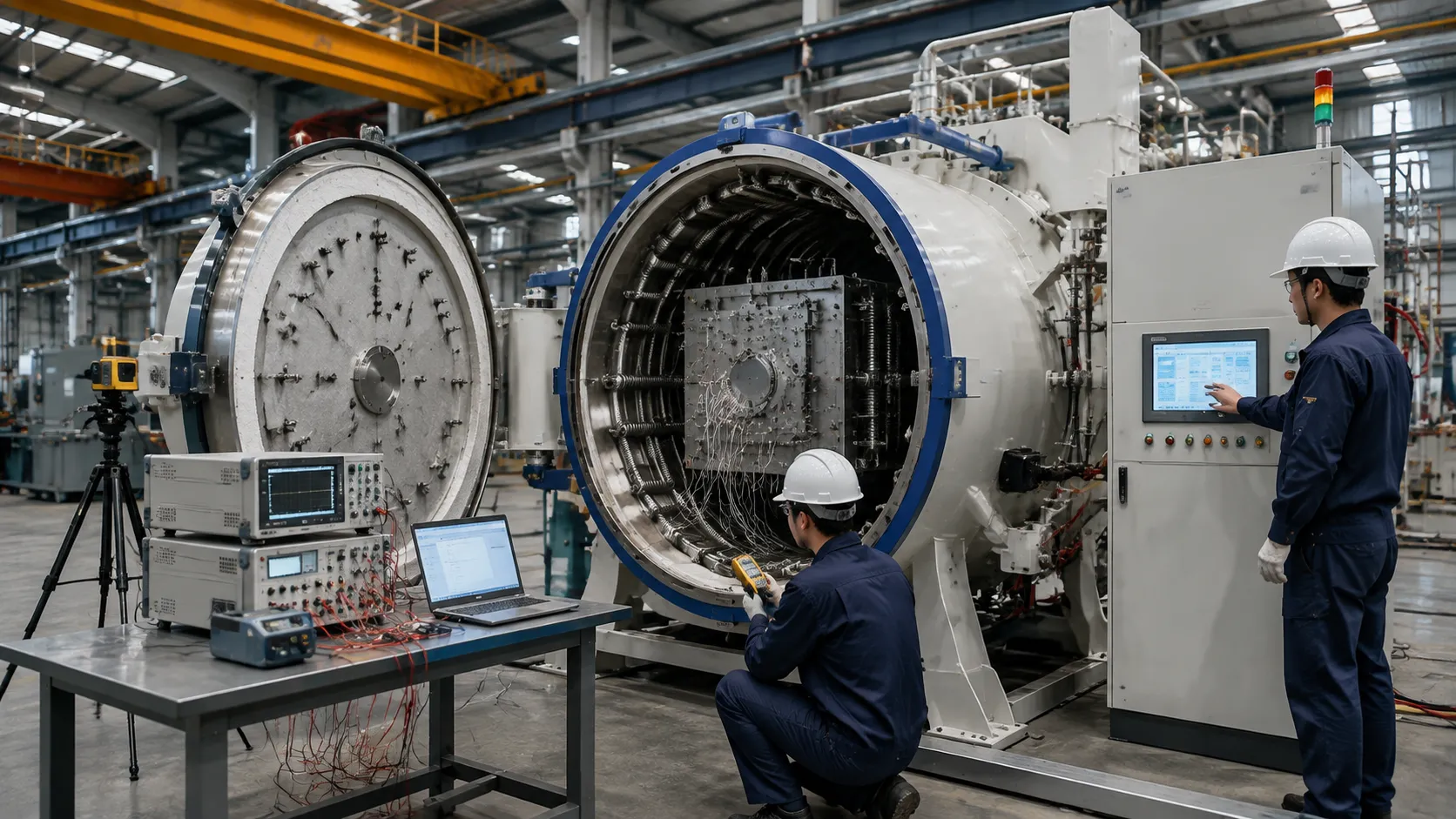 Haitem Furnace engineering project delivery and testing