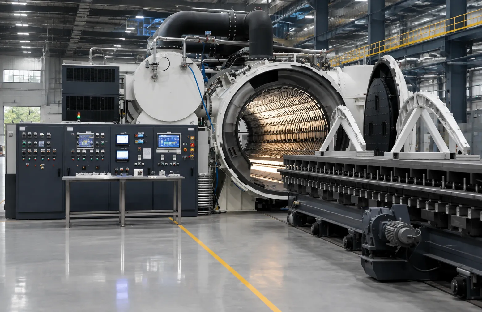 Haitem AMS 2750 Compliant Aerospace Vacuum Heat Treatment Furnace