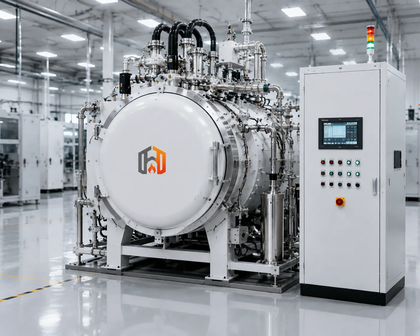 Semiconductor ultra-high vacuum thermal processing furnace system