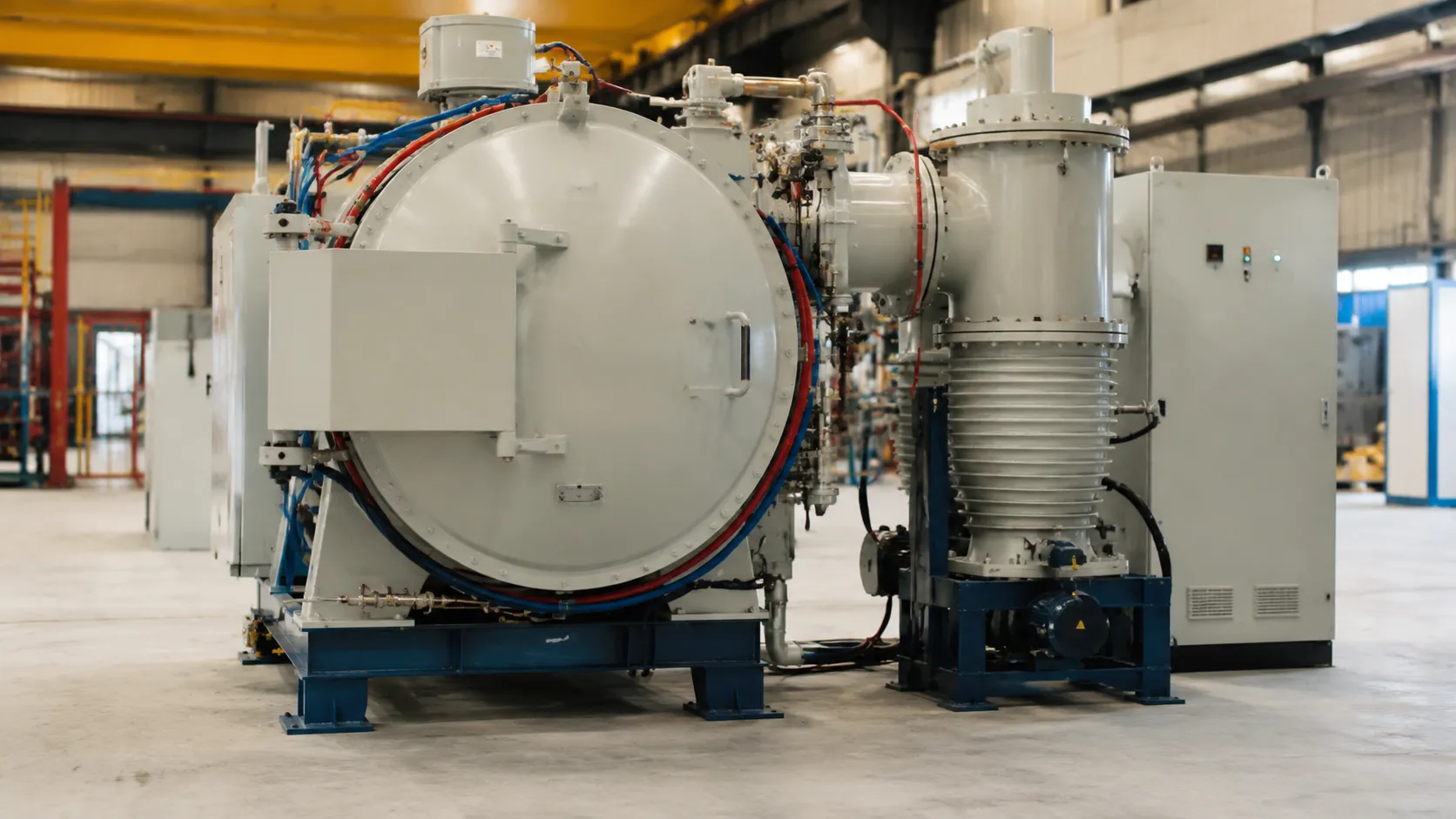 Single Chamber Vacuum Furnace High Pressure Gas Quenching